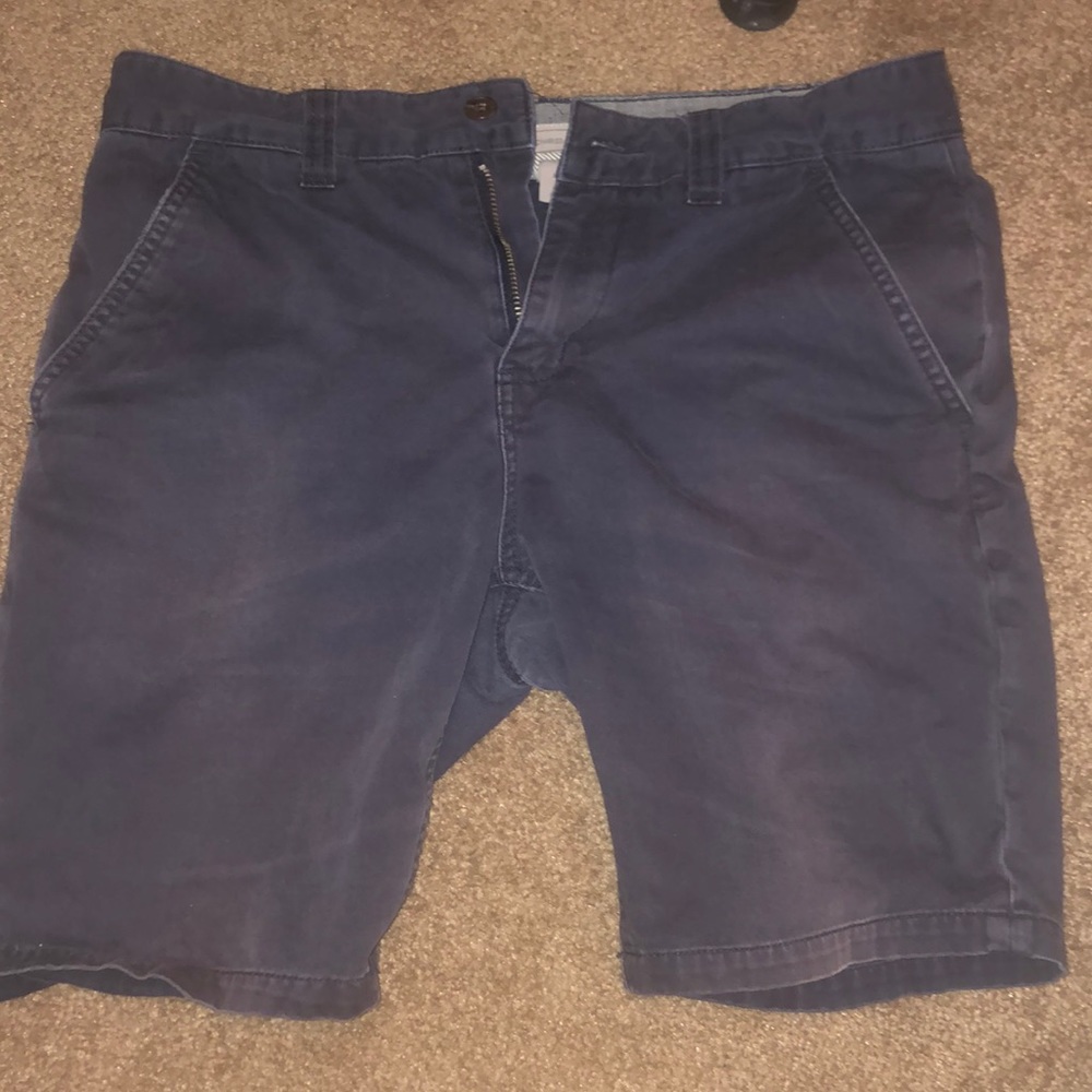 Size 30 Navy Distressed summer shorts